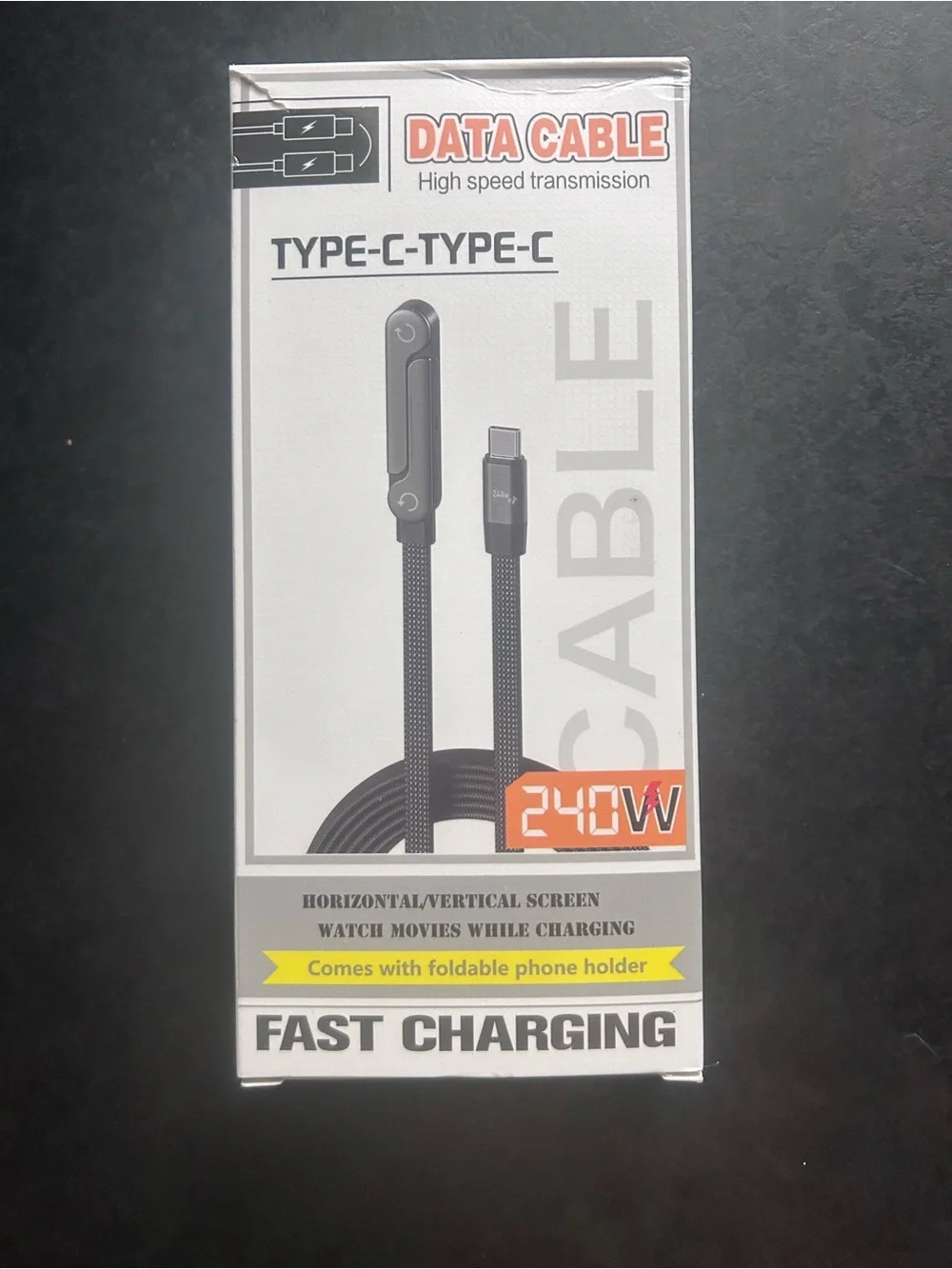 Chargers cable type C